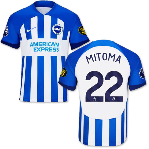 22番 三笘薫 ブライトン ホーム ユニフォーム プレミアリーグ