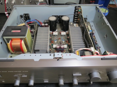 YAMAHA AX-570 プリメインアンプ修理依頼 | 滋賀オーディオサービス