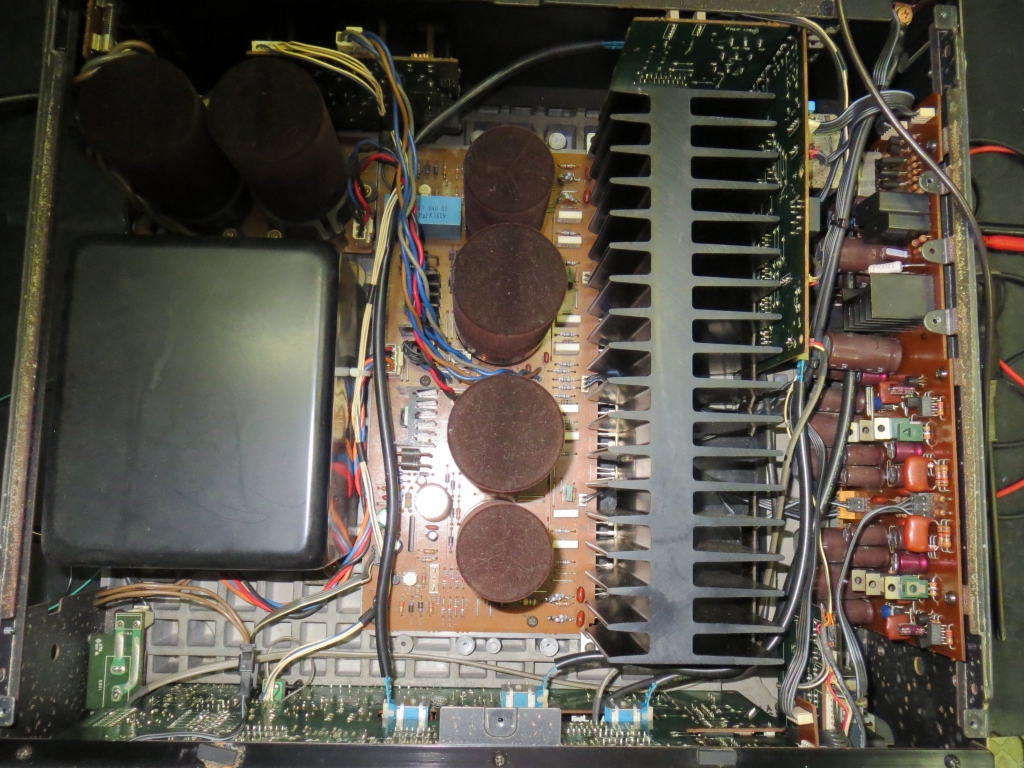 SONY製TA-F555ESGプリメインアンプ修理 | 滋賀オーディオ