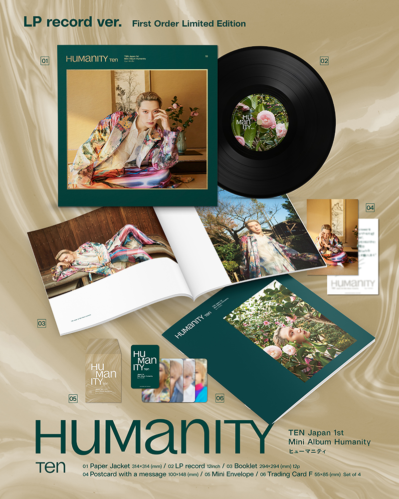 初回受注限定盤_LP Ver.】Humanity(アナログ/VINYL)｜TEN｜mu-moショップ