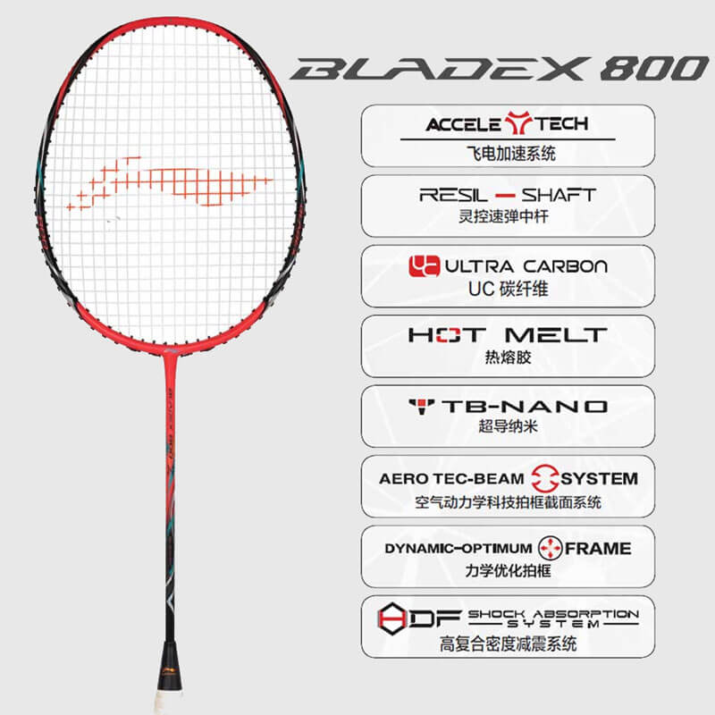 LI-NING BX800 BLADEX 800 鋒影 バドミントンラケット リーニン【日本