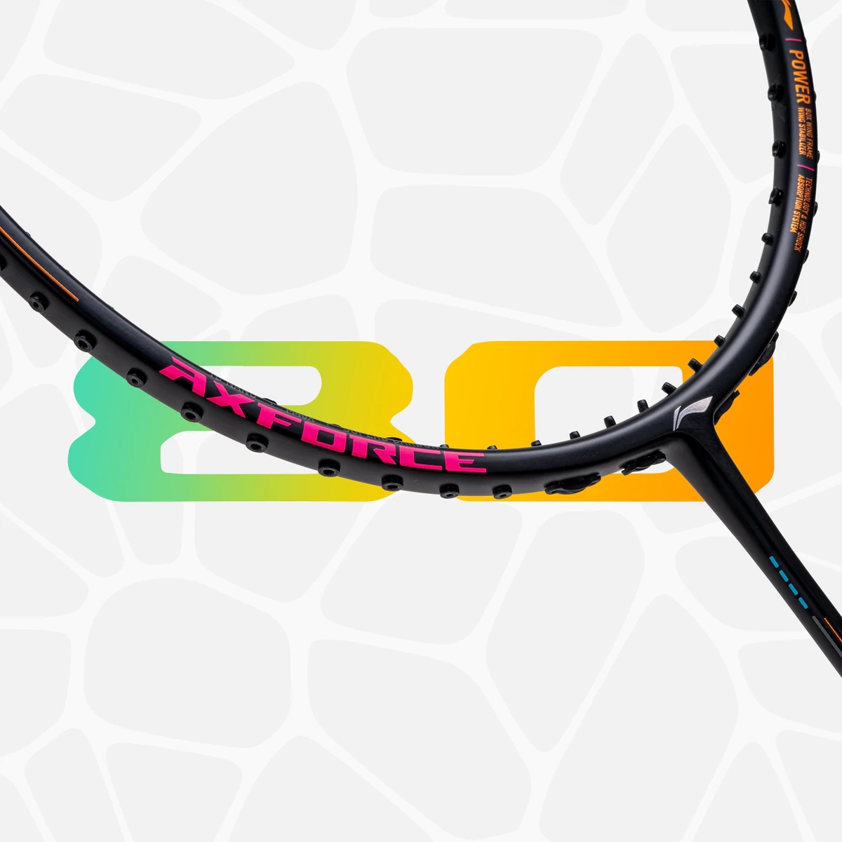 渡辺勇大選手使用モデル】LI-NING AX80 AXFORCE 80 雷霆 バドミントン