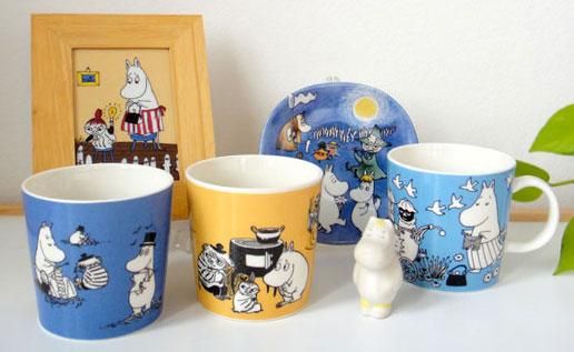 アラビア ARABIA 廃盤 ムーミンマグ☆Peace 1996-2002年