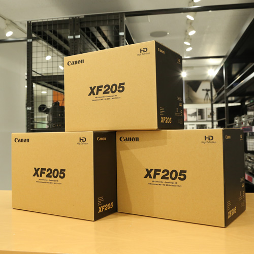 展示中】Canon 業務用フルHDビデオカメラ XF205、ついに発売！ – 新着