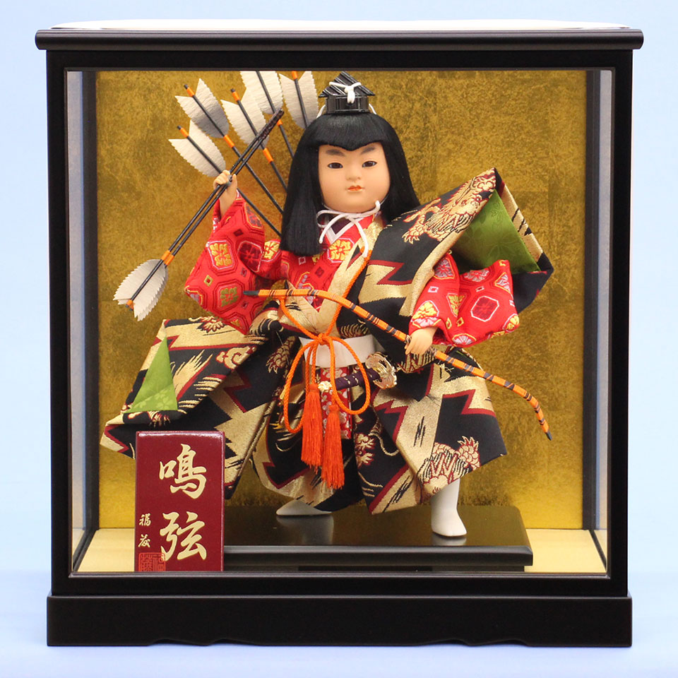 99五月人形ケース飾り 6号鳴弦 – 寿鳳人形の東芸