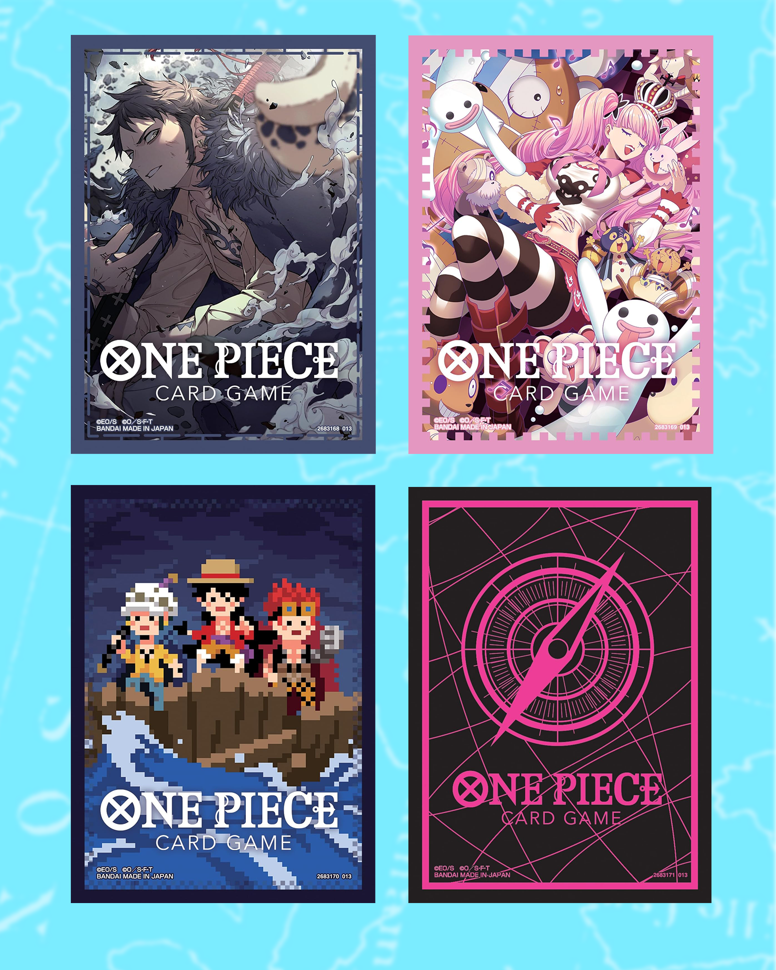 BANDAI ONE PIECE CARD GAME - OFFICIAL CARD SLEEVE LIMITED 6 - 4