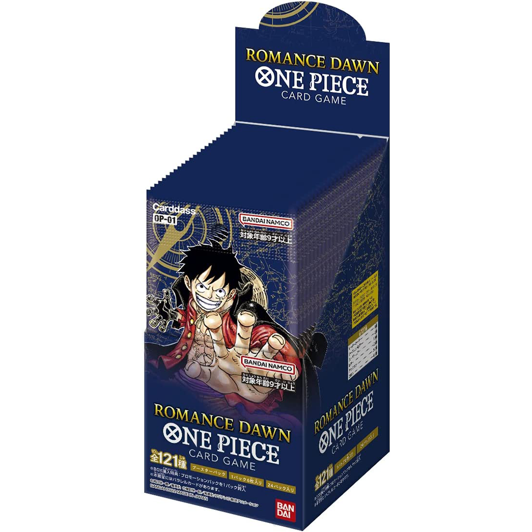 BANDAI ONE PIECE CARD GAME ROMANCE DAWN OP-01 (BOX) – JumpIchiban