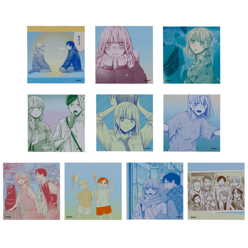 アオのハコ』ハコ入りスクエアステッカーセット （10枚入り） – JUMP