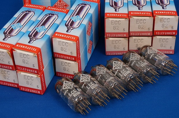 ECC 82 真空管 RFT 2本セット JJ ELECTRONIC ( ジェイジェイ