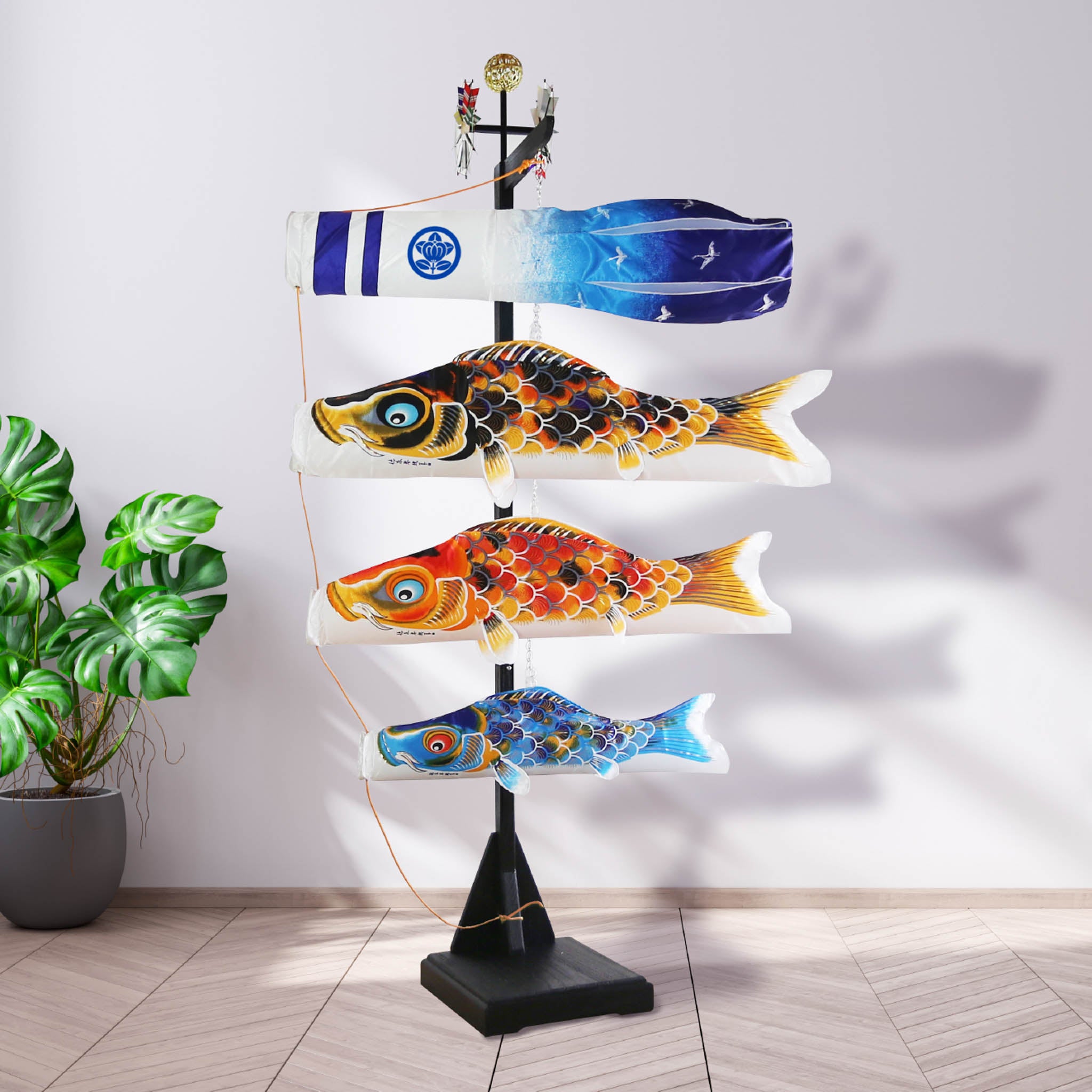 鯉のぼり | 室内飾り | 京錦セット | 徳永こいのぼり