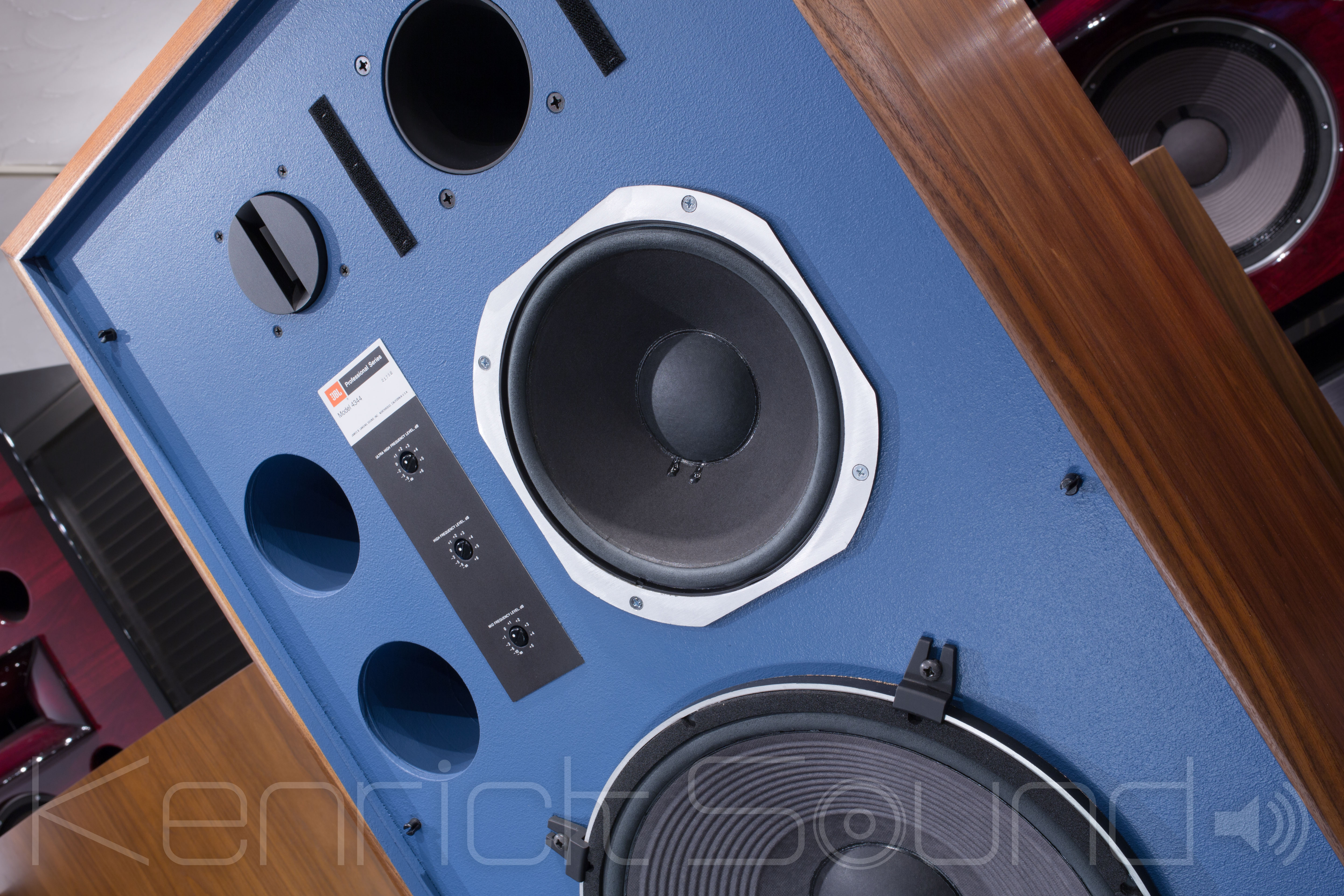 新品超え JBL 4344 シングル接続専用カスタム KENRICK Ver