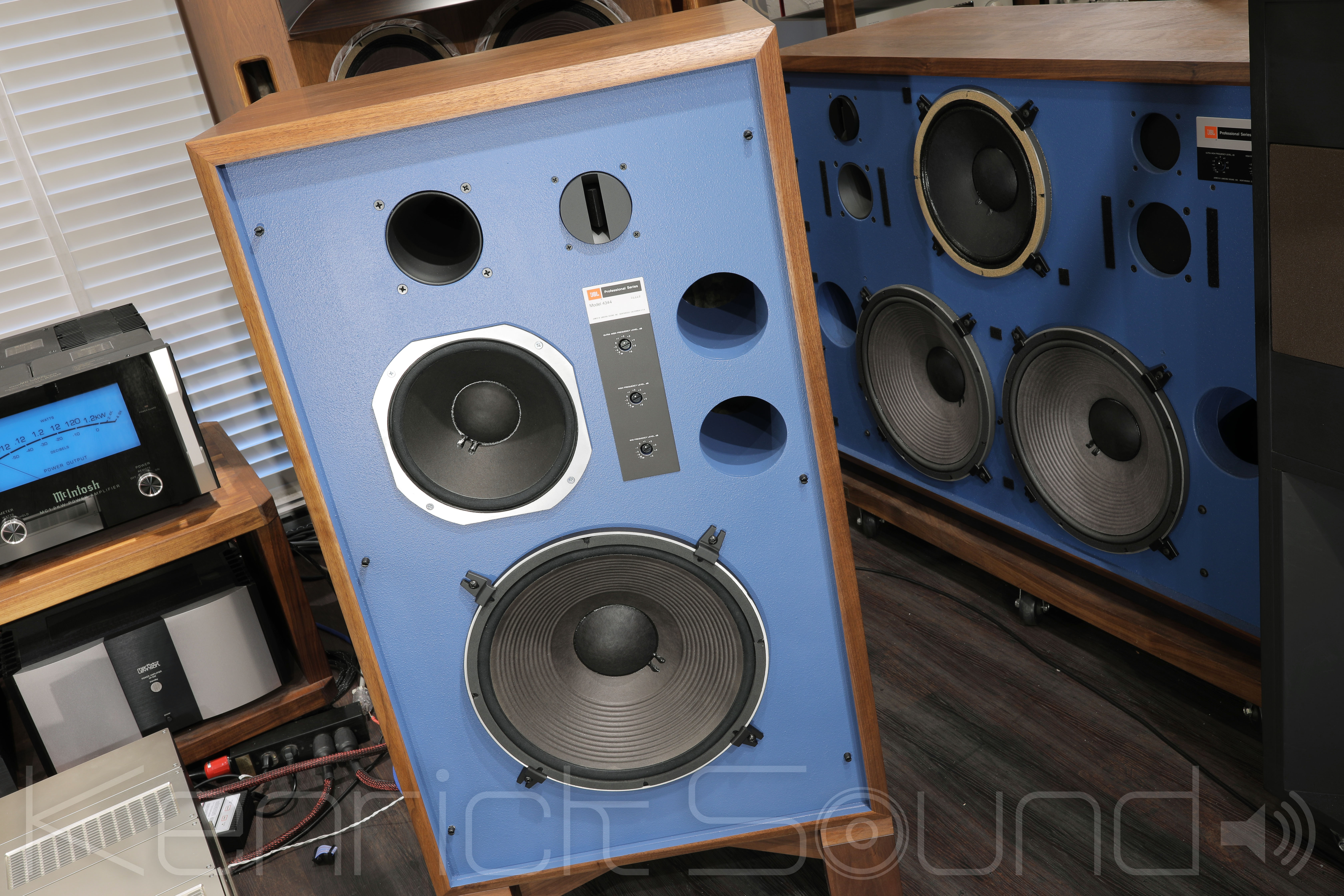 新品以上 JBL 4344 最高のオーバーホール技術 ケンリックサウンド