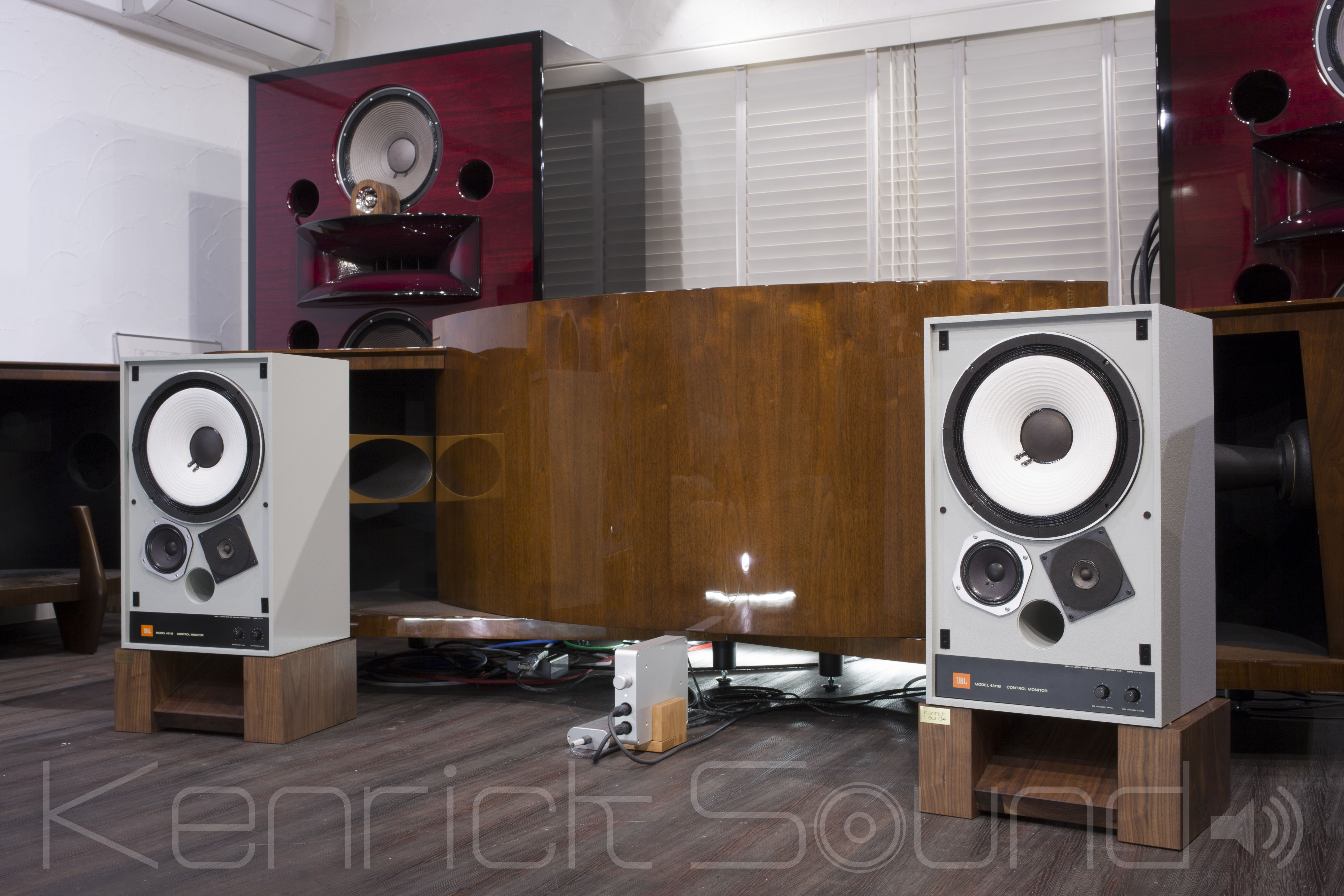 JBL 4311B ソウルフルな響き KENRICKチューニング Silver Z Cap採用