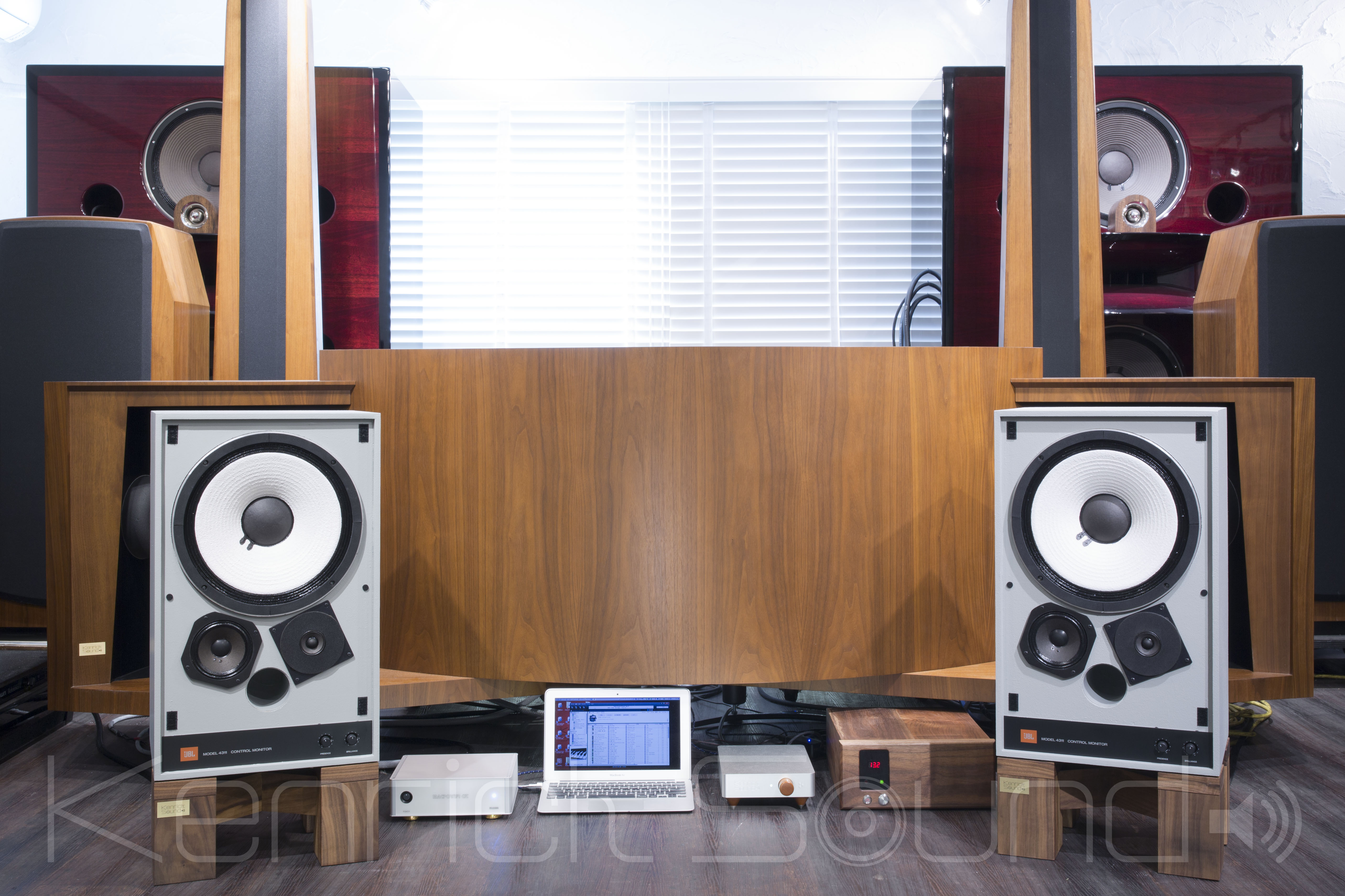 JBL 4311B 完璧なパフォーマンス KENRICKチューニング Silver Z Cap