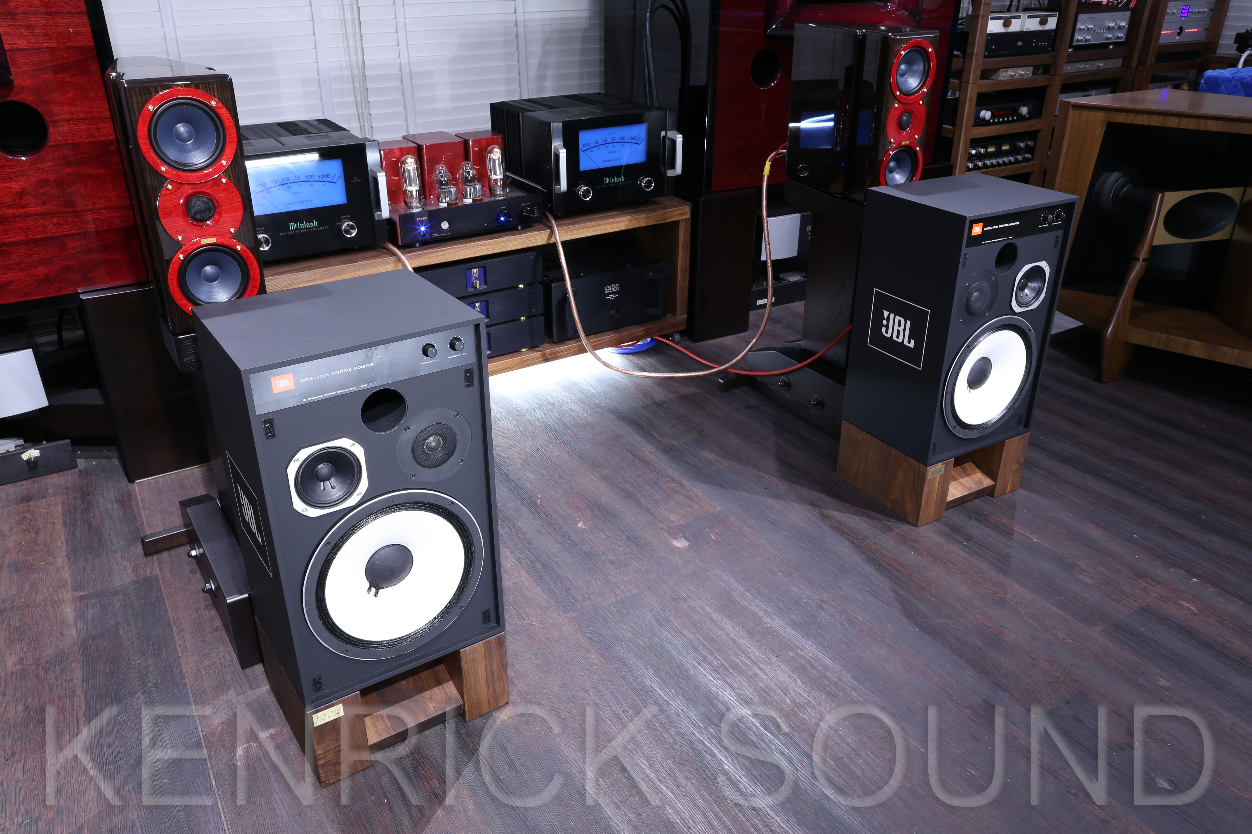 JBL 4312A コンパクトモニター バランス最高 KENRICK SOUNDメンテ済