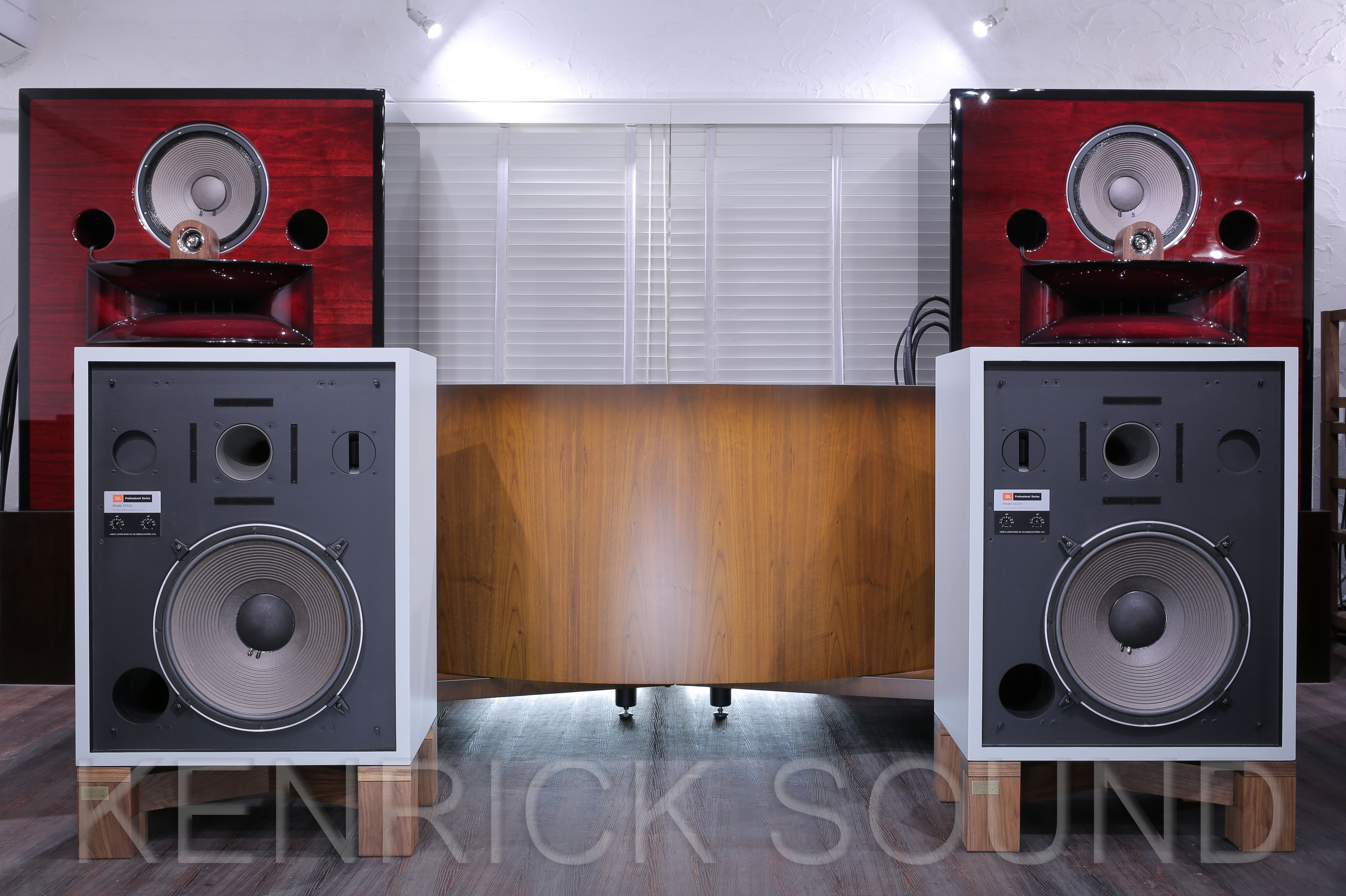 JBL 4333A 珠玉のオールアルニコサウンド 新品アッテネーター