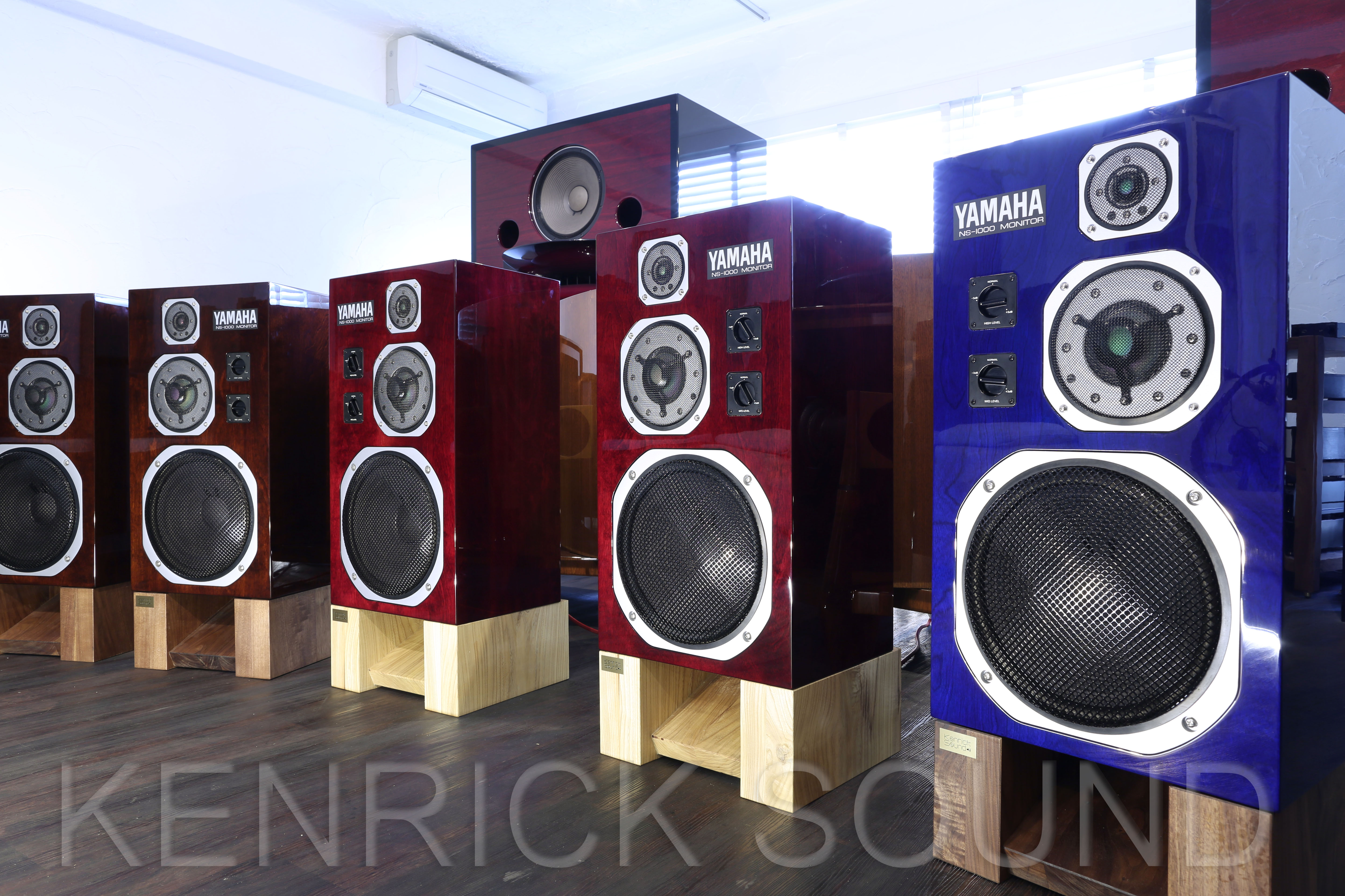 YAMAHA NS-1000M オーバーホール済 新品ローズウッドピアノ塗装