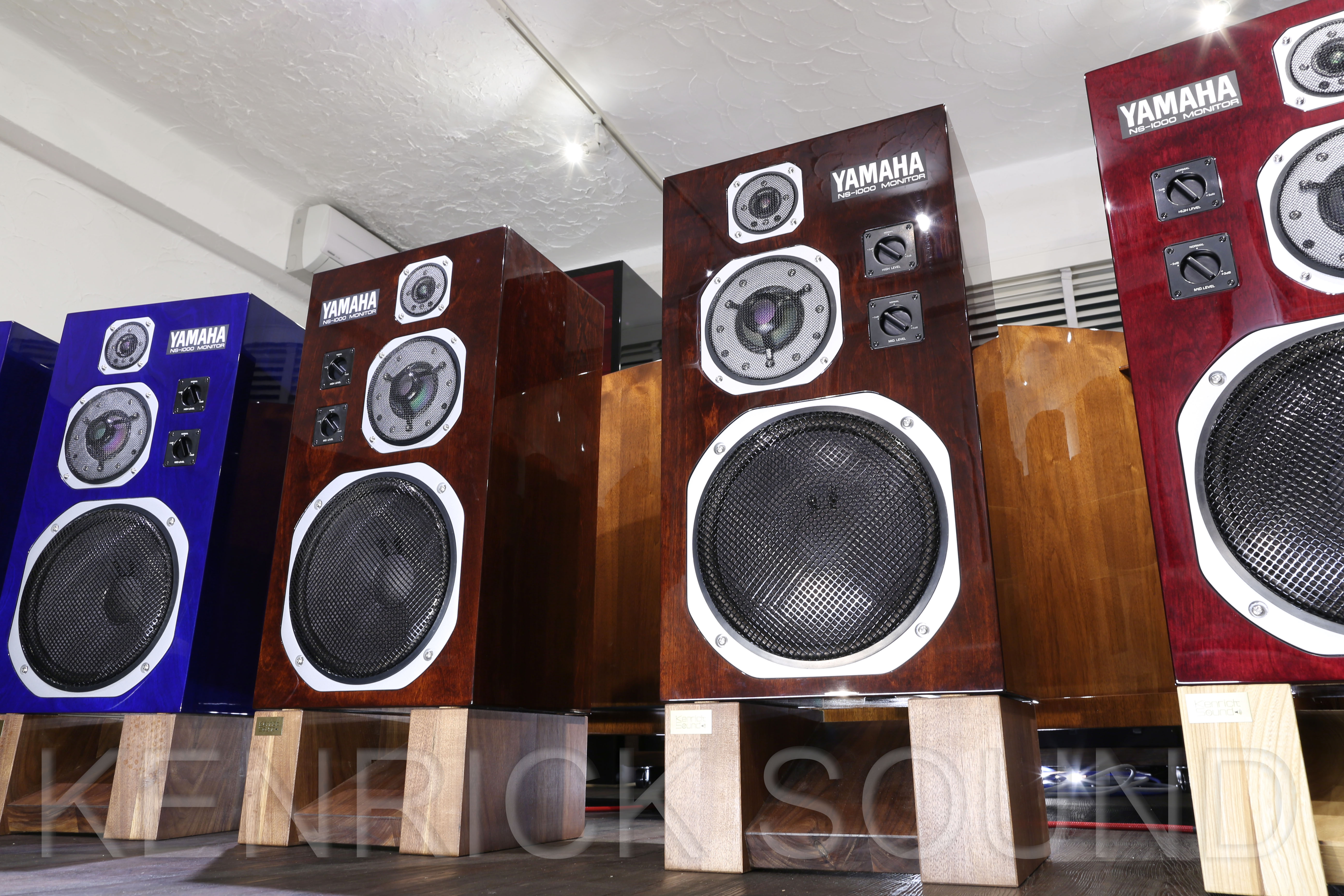 YAMAHA NS-1000M オーバーホール済 新品モカブラウン塗装 - ケンリック