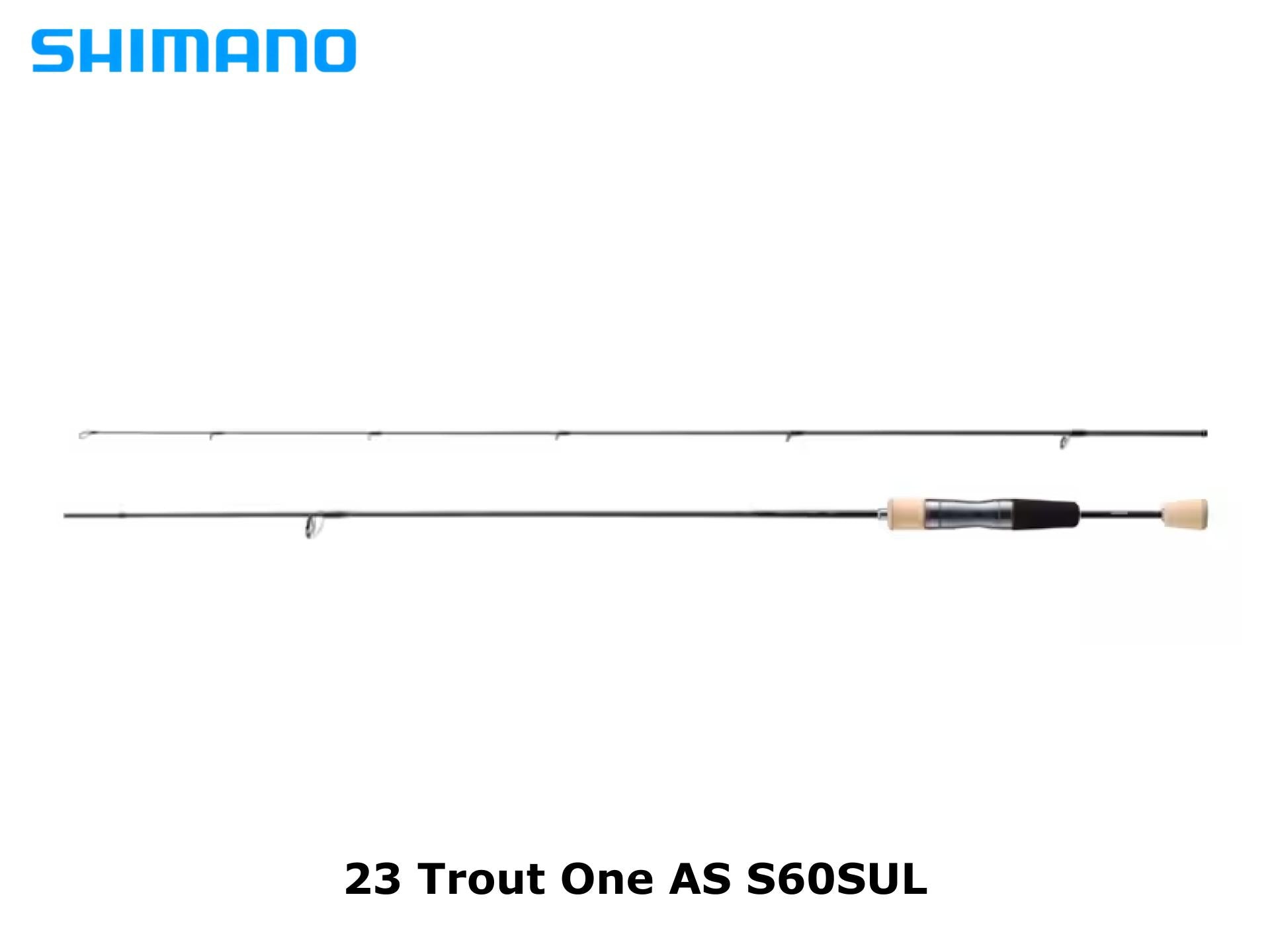 Shimano 23 Trout One AS S60SUL – JDM TACKLE HEAVEN