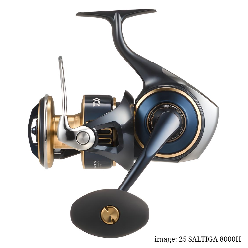 DAIWA SALTIGA 10000-H 2025 Spinning Reel Japan Model