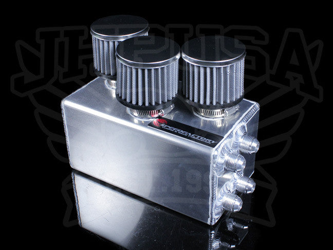 SpeedFactory 3 Filter Aluminum Catch Can - JDM Honda Parts USA