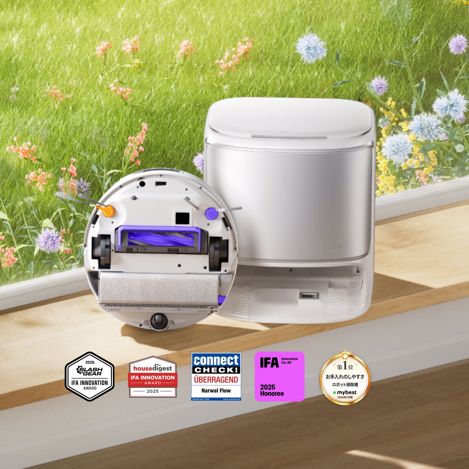 Narwal Flow ロボット掃除機 クローラーモップ | Narwal 公式サイト