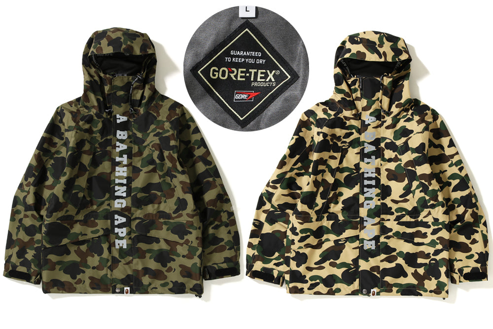 GORE-TEX 1ST CAMO SNOWBOARD JACKET | bape.com