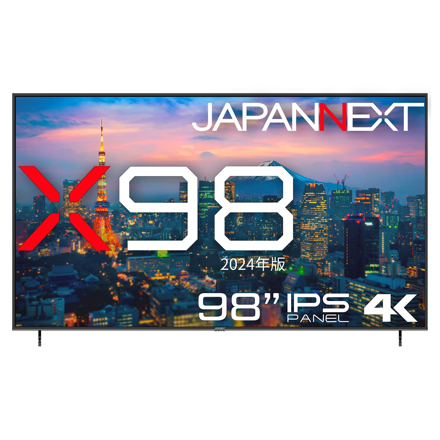 JAPANNEXT 98インチ IPSパネル搭載 大型4K(3840x2160)液晶ディスプレイ