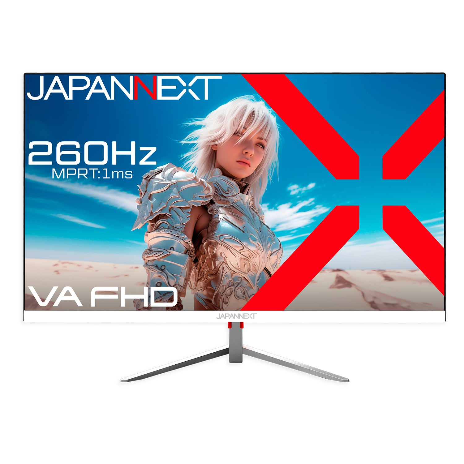 JAPANNEXT 24.5インチ VAパネル搭載 260Hz対応 フルHD(1920x1080