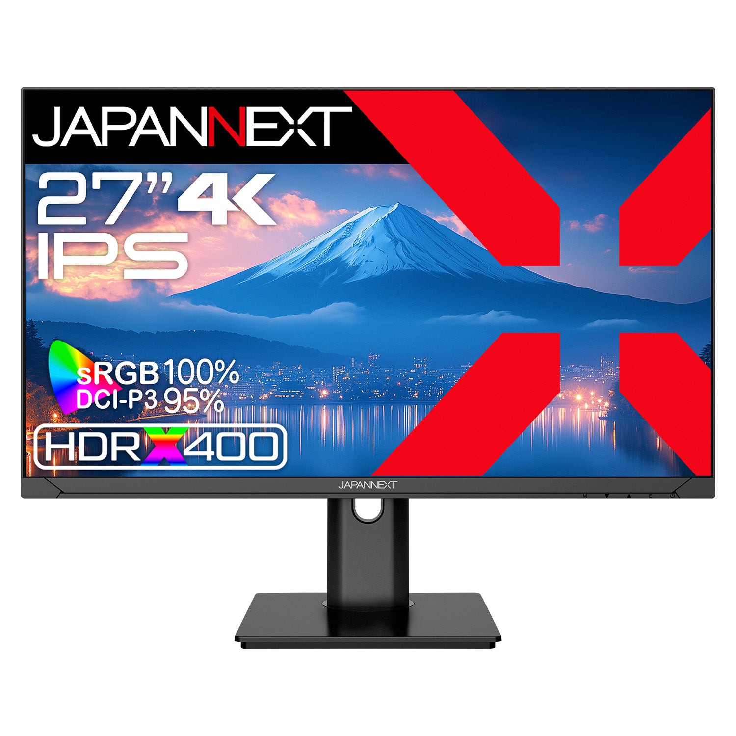 Amazon.co.jp限定】JAPANNEXT 27インチ IPSパネル搭載 4K(3840x2160