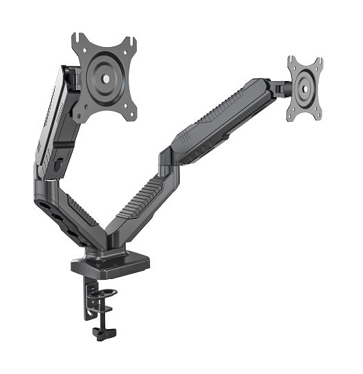 デュアルモニターアームガス式液晶ディスプレイアームクランプ対応15