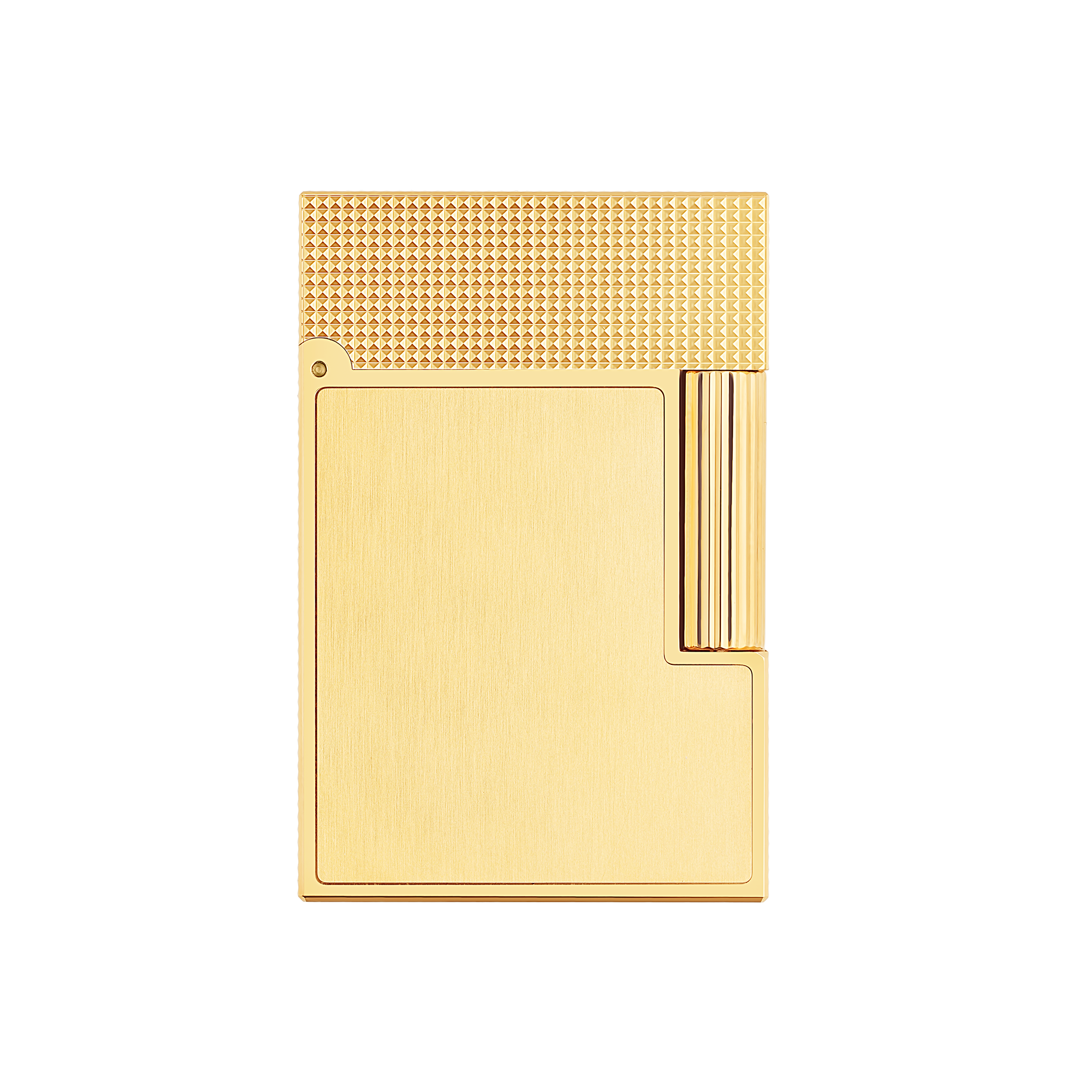 ライン2 スモール ブラッシュドゴールデンメタル＆イエローゴールド