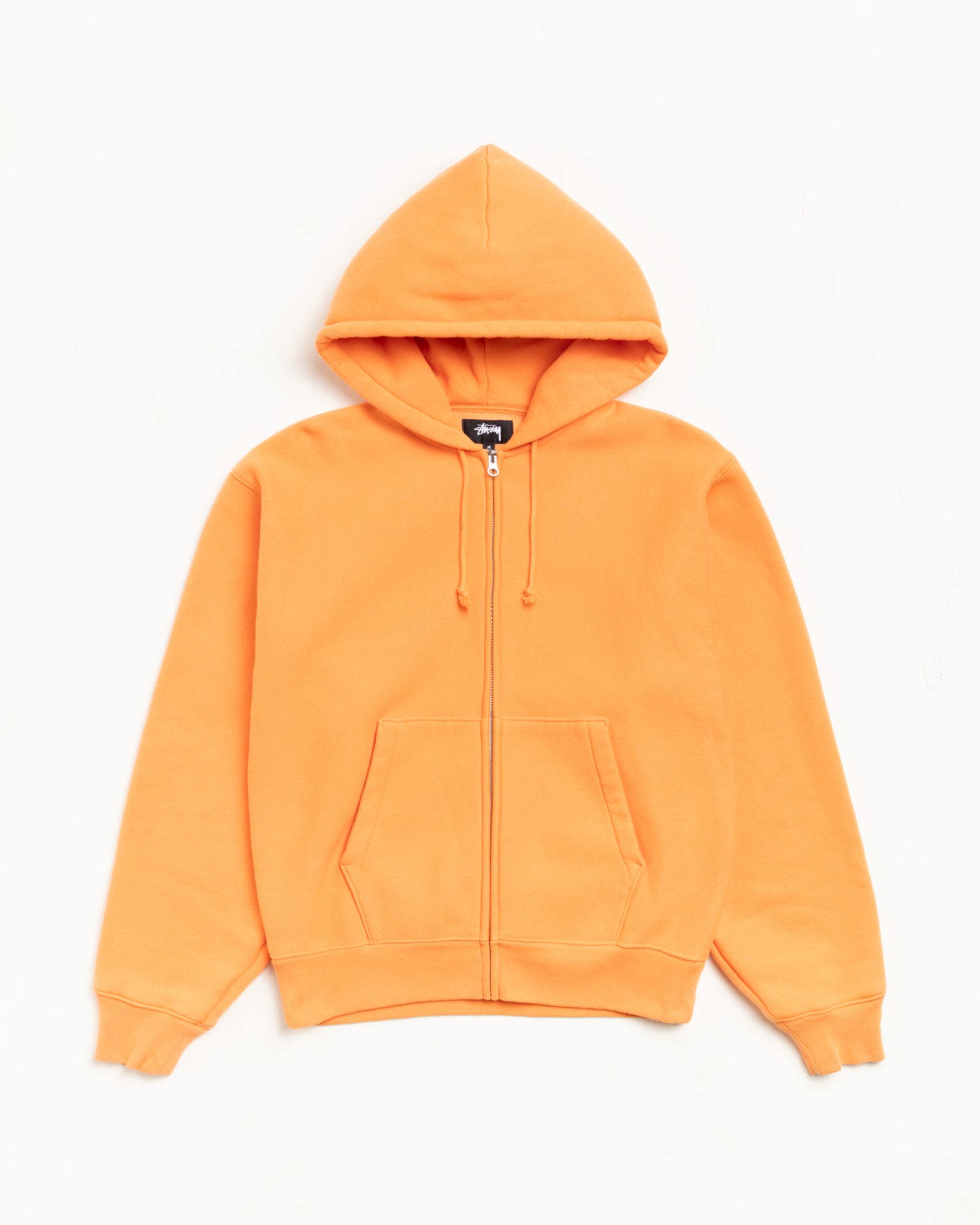 Basic Diamond Zip Hoodie – Tangerine | Sweats | Stüssy Japan