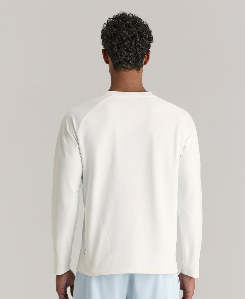 アクティブ ロングスリーブ Tシャツ V2 - ホワイト by Wilson Japan