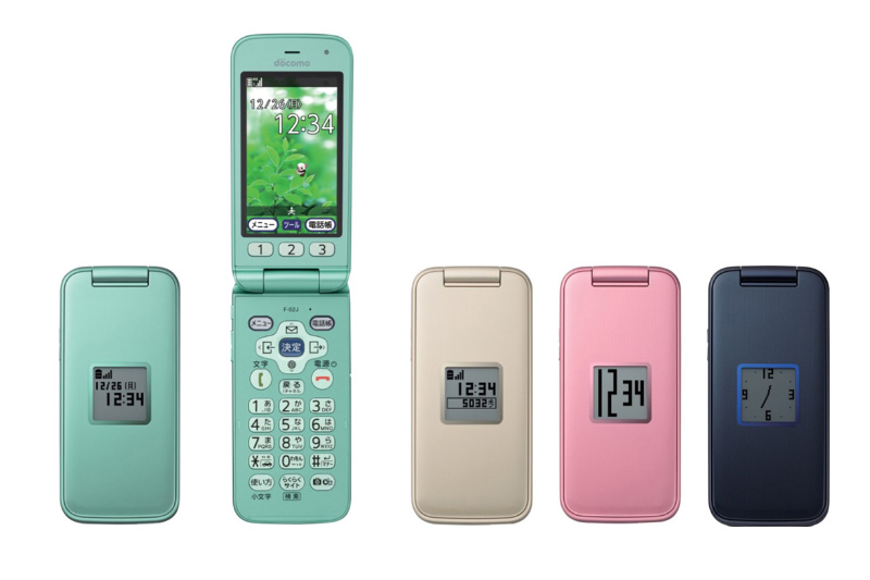 ドコモ、VoLTE対応の「らくらくホン F-02J」を14日発売 - ケータイ Watch