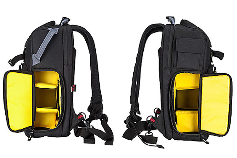 両サイドアクセス対応カメラ用バックパック - ケータイ Watch Watch