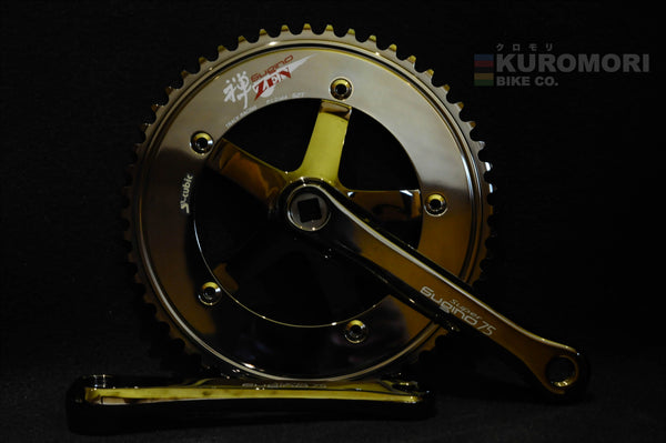 Super Sugino Zen S3 Crankset (S-Cubic). – Kuromori Bike Co.