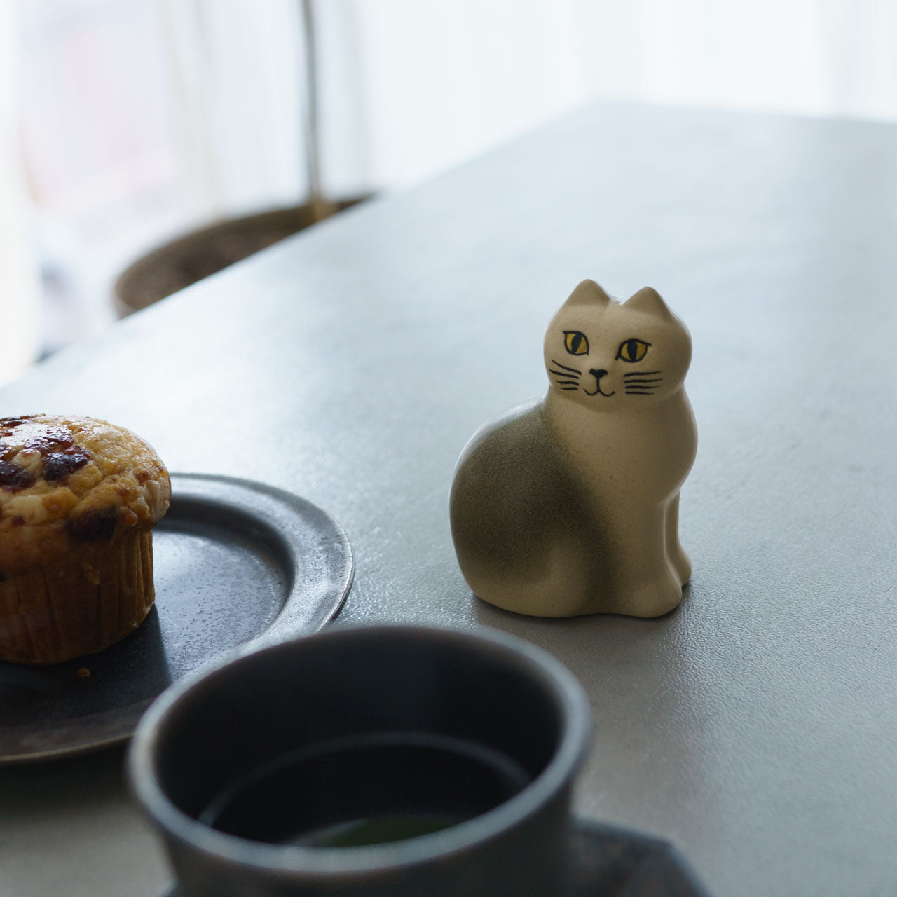 個体で選べる】Lisa Larson リサラーソン Mans キャット マンズ グレー