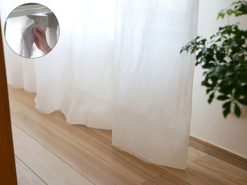 natsusobiku＞リネンカーテン 2枚組 – カチモ | カチあるモノで価値