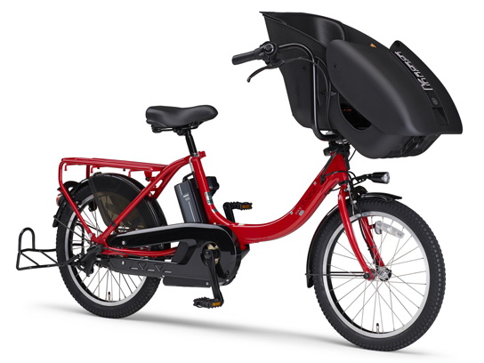 ヤマハ、親子にやさしい機能を採用した電動アシスト自転車のファミリー