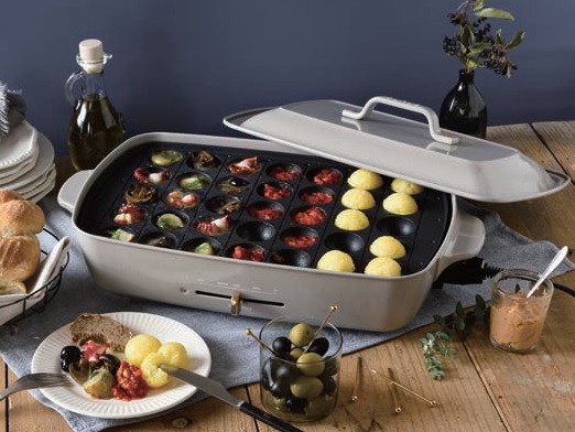 4～5人で楽しめる「BRUNO ホットプレート グランデサイズ」に限定色