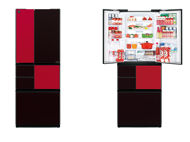 プラズマクラスター冷蔵庫に、赤と黒の市松模様の限定モデル - 家電 Watch