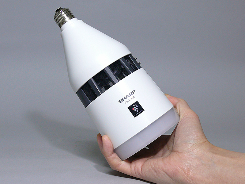 家電製品ミニレビュー】トイレに便利なLEDライト付きプラズマ