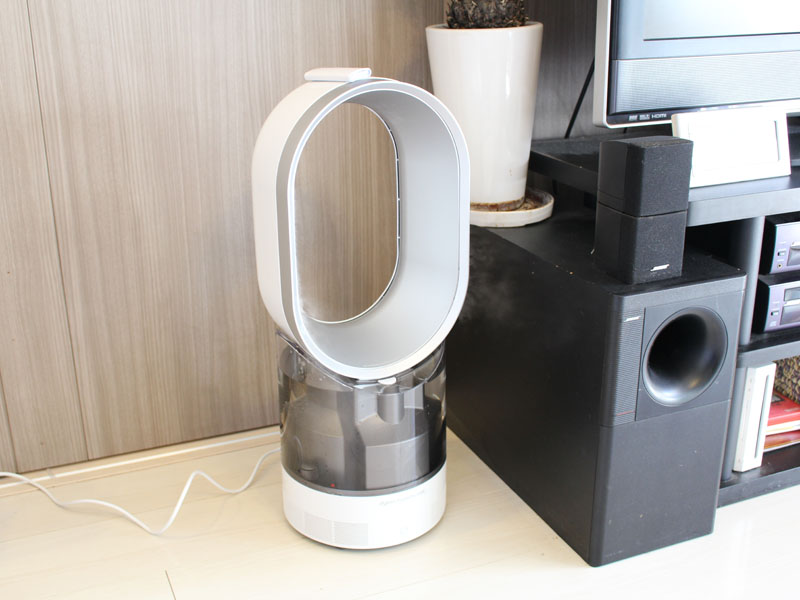 家電製品ミニレビュー】ダイソン初の加湿器「Hygienic Mist」自宅で
