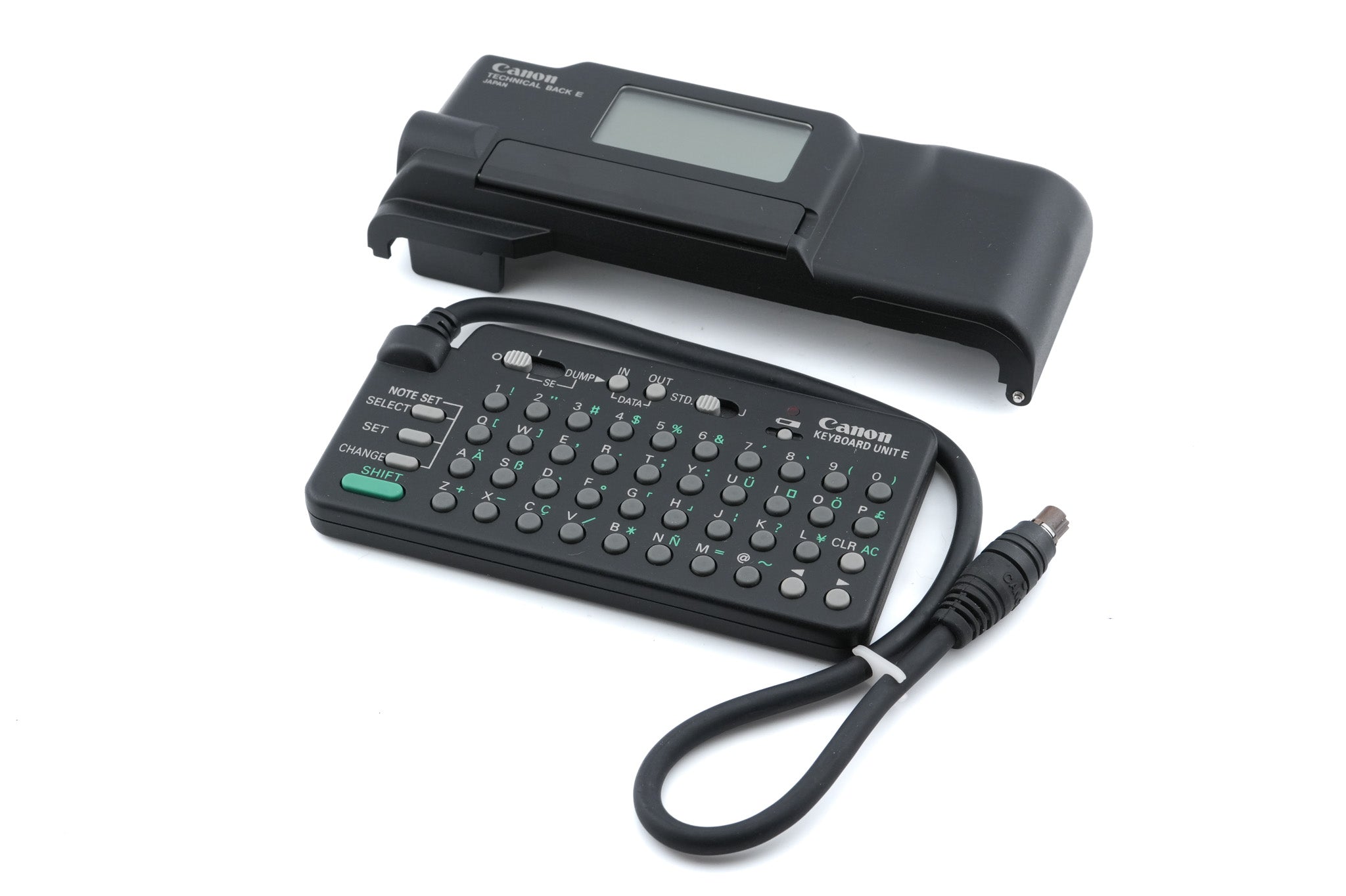 Canon Technical Back E with Keyboard Unit - Accessory – Kamerastore