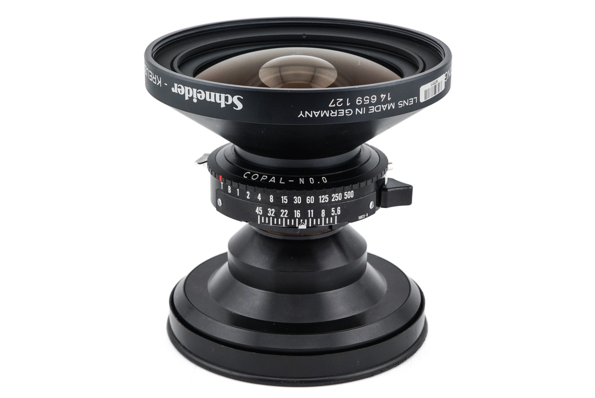 Schneider-Kreuznach 90mm f5.6 Super-Angulon MC XL-110° (Shutter