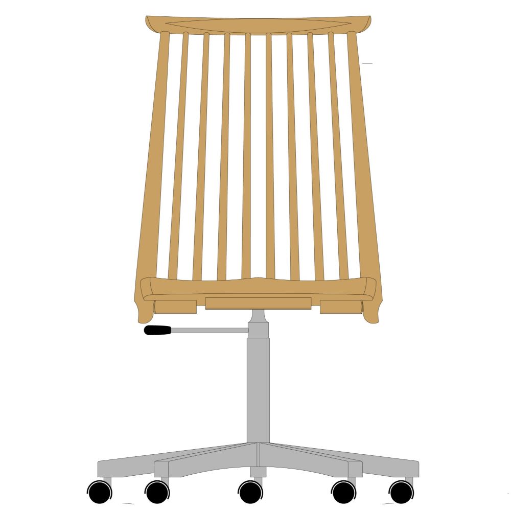 CIVILデスクチェア CC89A(オーク) – 柏木工株式会社オンラインストア