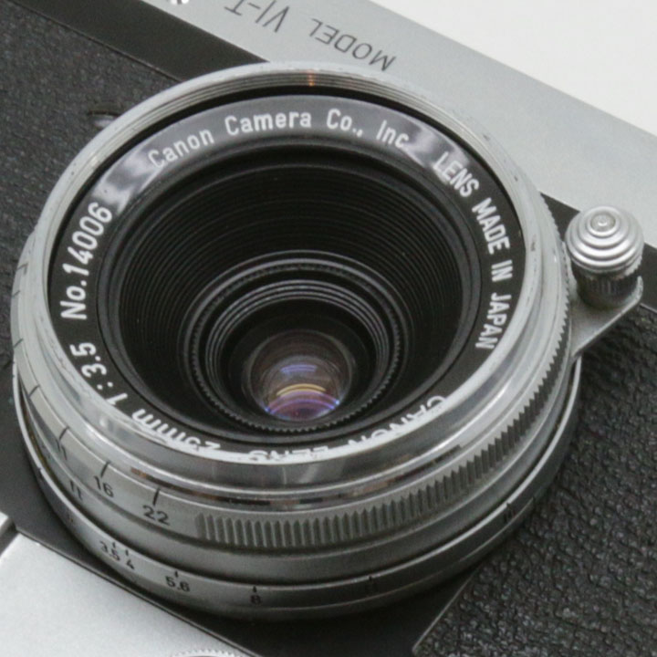 CANON LENS 25mm / f3.5 (L39) (1956年) (CANON キャノン )