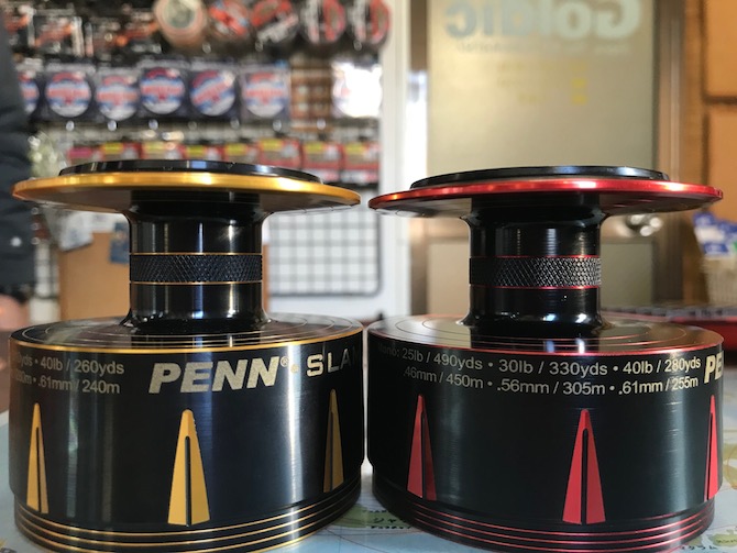 PENN スラマー3 スプール】8500ノーマルとHSなぜ？ナゼ？追及。 | いい