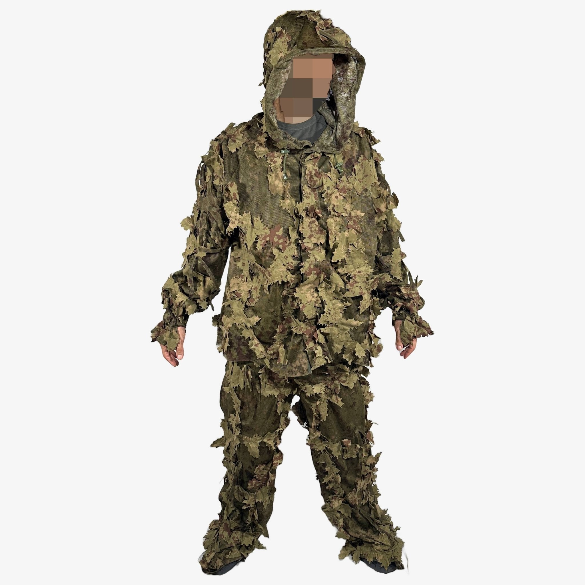 Oakland Ghillie Suit - Oak Brown Camo for Hunting & Airsoft